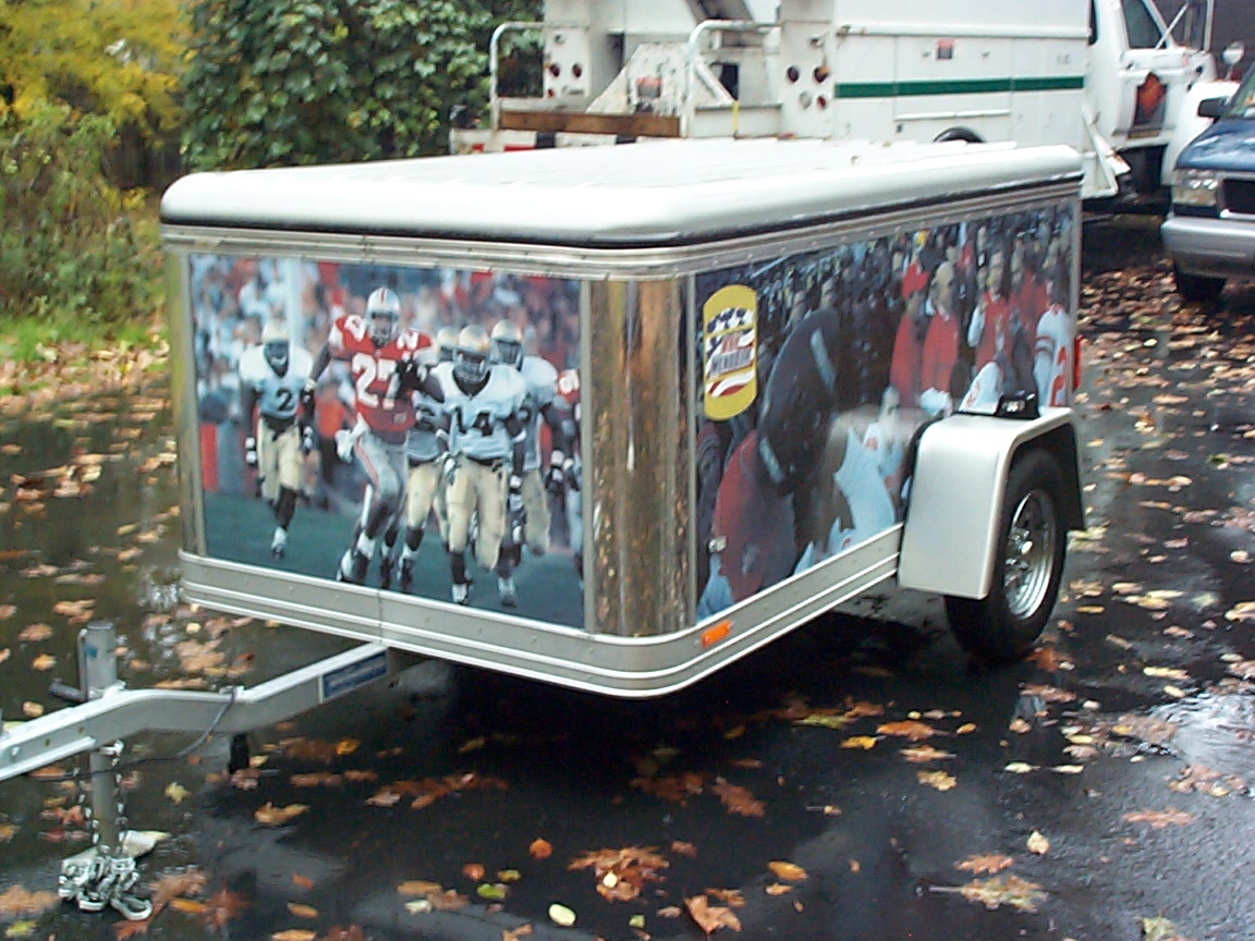 Ohio State Trailer Vehicle Wraps