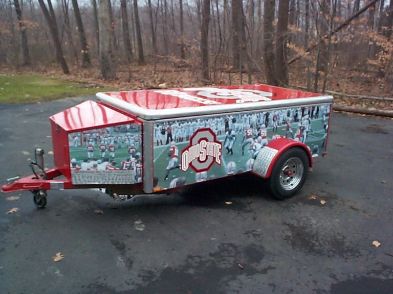 Ohio State Trailer Vehicle Wraps