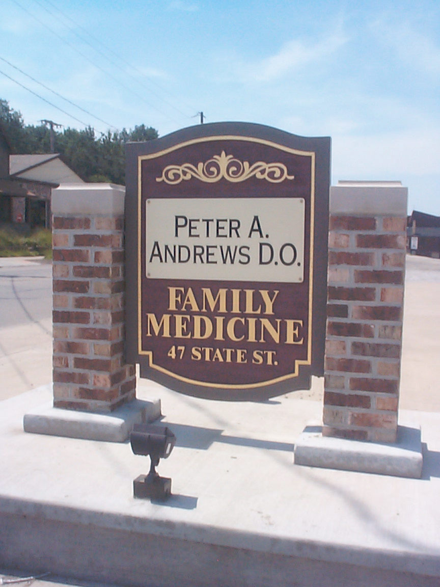 Ohio Carved Sandblasted Signs